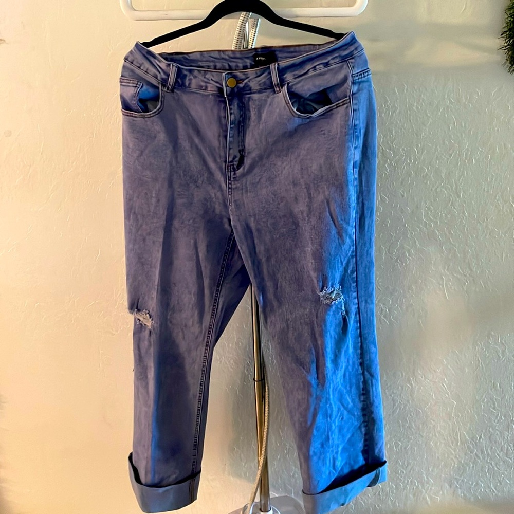 Cropped jeans